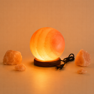 Himalayan Fire Ball Salt Lamp
