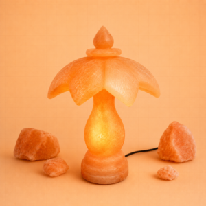 Himalayan Flower Salt Lamp (Two Pieces)