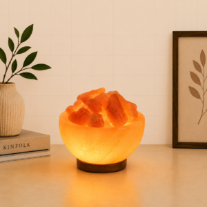 Himalayan Fire Bowl Salt Lamp