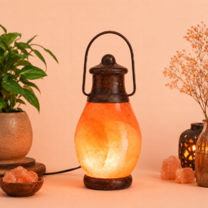 Himalayan Bulb Shape Pink Salt Lamp