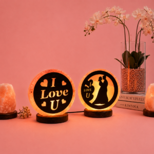 Himalayan Personalized Love Salt Lamp