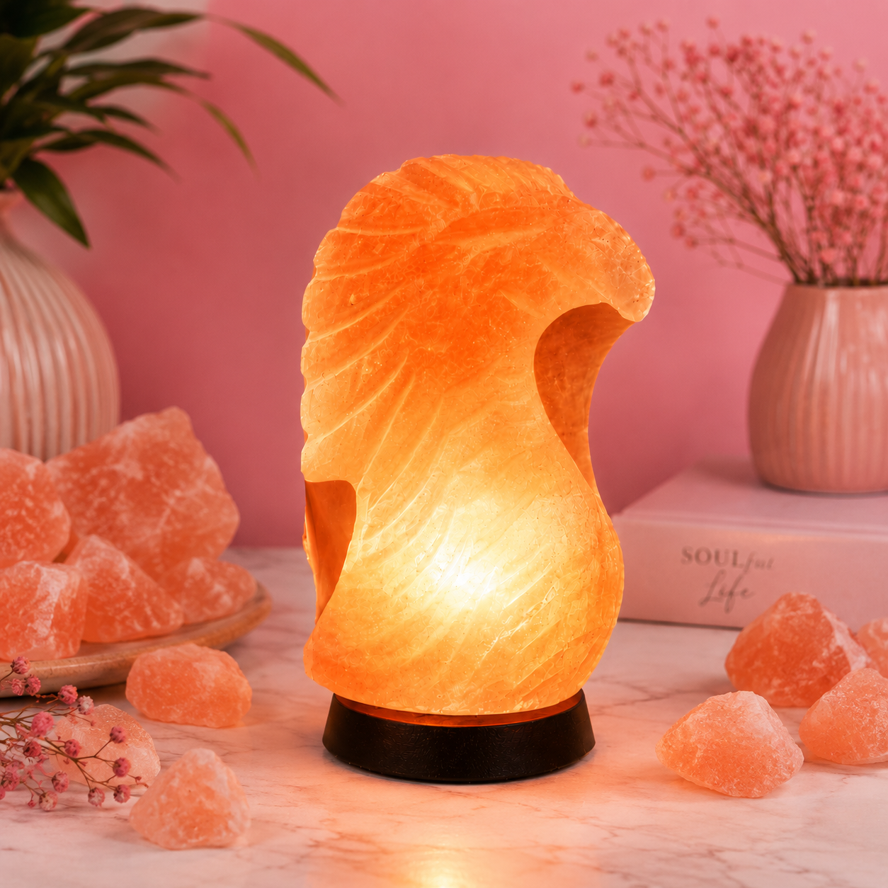 Himalayan Eagle Head Salt Lamp