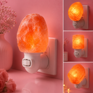 Natural Himalayan Salt Night Light Lamp