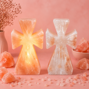 Holy Cross Himalayan Pink Salt Lamp